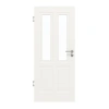 HUGA Drzwi wewnętrzne Lacuna 4 Białe lakierowane Classic z przeszkleniem LA