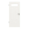 HUGA Drzwi wewnętrzne Lacuna 6 Białe lakierowane Classic z przeszkleniem LA 1