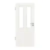 HUGA drzwi wewnętrzne Kontur 3 biały lakier klasyczny z przeszkleniem LA