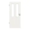 HUGA drzwi wewnętrzne Kontur 4 biały lakier klasyczny z przeszkleniem LA