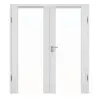 HUGA drzwi dwuskrzydłowe Sueno 1 dąb biały Durat Concept z ościeżnicą