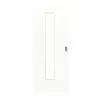 HUGA drzwi przesuwne biel ultramatowa Durat Basic Versio z przeszkleniem LA 24