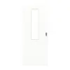 HUGA drzwi przesuwne biel ultramatowa Durat Basic Versio z przeszkleniem LA 4