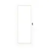 HUGA drzwi przesuwne biel ultramatowa Durat Basic Versio z przeszkleniem LA 27