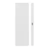 HUGA drzwi przesuwne Smart 1 biel baliowa Durat Concept z przeszkleniem od strony zamka