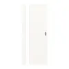 HUGA drzwi przesuwne Smart 1 biel pino Durat Concept z przeszkleniem po stronie zawiasów