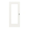 HUGA Drzwi przesuwne Lacuna 1 Białe lakierowane Classic z przeszkleniem LA