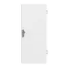 HUGA drzwi wejściowe do mieszkania biały strukturyzowana Durat Basic Versio