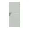 HUGA drzwi wejściowe do mieszkania Signum 29 szary podobny do RAL 7035 Lack Concept