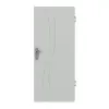 HUGA drzwi wejściowe do mieszkania Signum 51 szary podobny do RAL 7035 Lack Concept