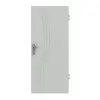 HUGA drzwi wejściowe do mieszkania Signum 53 szary podobny do RAL 7035 Lack Concept