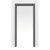 HUGA system przesuwne drzwi w ścianie Hygge szare Durat z ościeżnicą