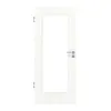 HUGA drzwi wewnętrzne biel pino Durat Basic z przeszkleniem LA 8