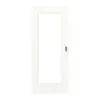 HUGA drzwi przesuwne biel pino Durat Basic z przeszkleniem LA 8