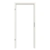 HUGA ościeżnica do drzwi wejściowych do mieszkania biała zbliżona do RAL 9016 lakierowana z prostą krawędzią