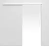 HUGA system drzwi przesuwnych naścienny biel ultramatowa bez ościeżnicy