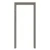 HUGA ościeżnica taupe (kolor ciemnoszaro-brązowy) lakier matowy z prostokątną krawędzią