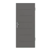 HUGA Drzwi wejściowe do mieszkania Signum 11 Hygge szare Lakier Concept