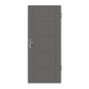 HUGA Drzwi wejściowe do mieszkania Signum 13 Hygge szary lakier Concept