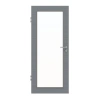 HUGA Drzwi wewnętrzne Cotton jak Hygge szare Durat Basic Wersja z przeszkleniem LA 27