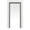 HUGA system przesuwne drzwi w ścianie ultramatowe Hygge szare z ościeżnicą