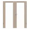 HUGA drzwi 2-skrzydłowe Sueno 1 dąb szary Durat Concept z ościeżnicą