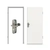CLASSEN Zestaw drzwi wejściowych do mieszkania biały RAL 9016 CPL 4.1 ze stalową ościeżnicą blokową i okuciami