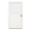 Drzwi boczne z tworzywa sztucznego F002 Optima z wycięciem na szybę