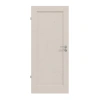 Drzwi wewnętrzne TE-1 Świerk z sękami białe Lite drewno