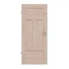 Drzwi wewnętrzne TE-6 świerk skandynawski sękaty drewno lite