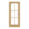 Drzwi wewnętrzne TE-20 dąb sękaty drewno lite
