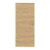 HÖRMANN zestaw drzwi wewnętrznych Zeroline, dąb dziki, matowy fornir z drewna litego, układ pionowy, bezprzylgowe, z ościeżnicą i klamką
