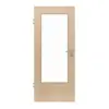 HÖRMANN drzwi wewnętrzne wzdłuż Can. klon matowy fornir z drewna naturalnego z przeszkleniem LA-DIN