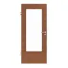 HÖRMANN drzwi wewnętrzne wzdłuż Sapeli matowy fornir z drewna litego z przeszkleniem LA-DIN