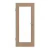 HÖRMANN drzwi wewnętrzne dąb sękaty matowy fornir z drewna naturalnego z przeszkleniem LA duży