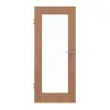 HÖRMANN drzwi wewnętrzne wiśnia amerykańska matowa fornir z drewna litego z przeszkleniem LA duży