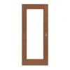 HÖRMANN drzwi przesuwne wzdłuż Sapeli matowy fornir z drewna litego z przeszkleniem LA duży