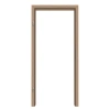 HÖRMANN Ościeżnica Dąb biały matowy Fornir z drewna litego z prostą krawędzią