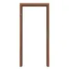 HÖRMANN ościeżnica Sapeli matowy fornir z drewna litego z prostokątną krawędzią