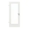 WESTAG drzwi wewnętrzne sira biały (podobny do RAL 9003) WestaLack Soft z przeszkleniem LA-1000