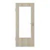 HÖRMANN drzwi wewnętrzne szczotkowane modrzew jasny Duradecor ProLine z przeszkleniem LA-DIN