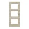 HÖRMANN drzwi wewnętrzne szczotkowany modrzew jasny wzdłuż Duradecor ProLine z przeszkleniem LA 11