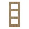 HÖRMANN drzwi wewnętrzne dąb naturalny Duradecor ProLine z przeszkleniem LA 11