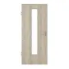HÖRMANN drzwi wewnętrzne szczotkowane modrzew jasny Duradecor ProLine z przeszkleniem LA 24 na środku