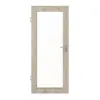 HÖRMANN drzwi wewnętrzne szczotkowane modrzew jasny Duradecor ProLine z przeszkleniem LA 27