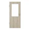 HÖRMANN drzwi wewnętrzne szczotkowany modrzew jasny Duradecor ProLine z przeszkleniem LA 7