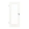HÖRMANN drzwi wewnętrzne biel szczotkowana wzdłuż Duradecor ProLine z przeszkleniem LA 8