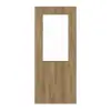 HÖRMANN drzwi przesuwne dąb naturalny Duradecor ProLine z przeszkleniem LA 7