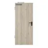 HÖRMANN drzwi dymoszczelne szczotkowane modrzew jasny Duradecor ProLine