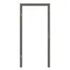 HÖRMANN rama osłonowa modrzew ciemny szczotkowany Duradecor ProLine z zaokrągloną krawędzią